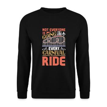 Circus Arts Circus Artists Event Staff - Unisex Sweatshirt - black - Front - Alina (178cm) & Michal (187cm)