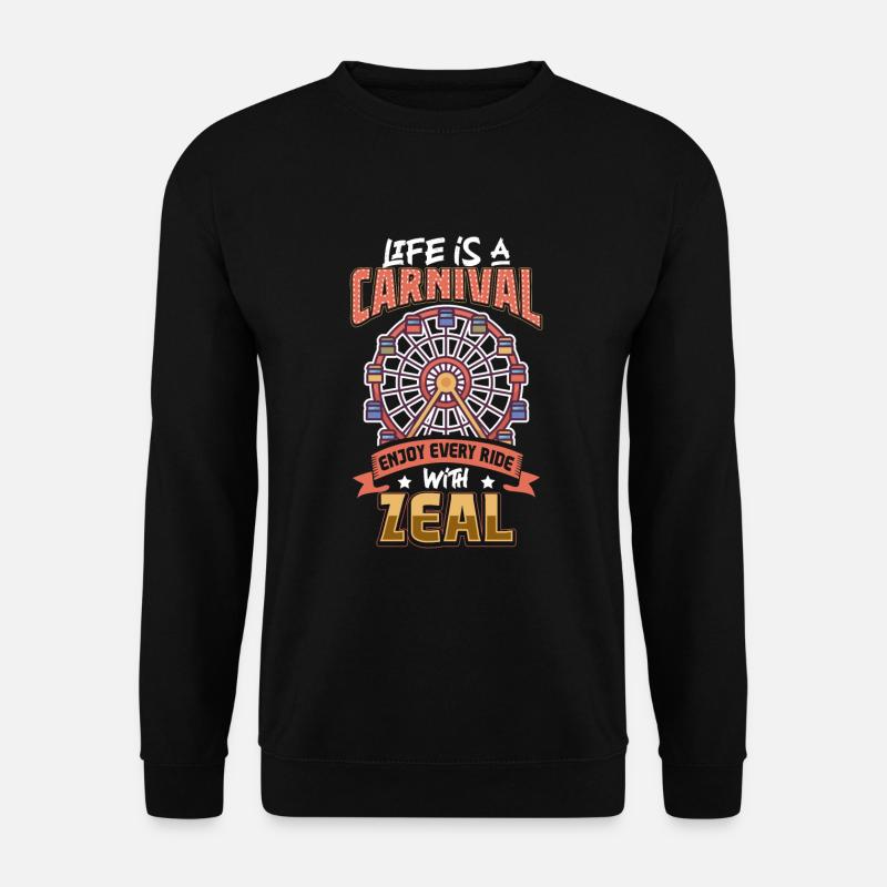 Zirkuskunst Zirkuskünstler Eventpersonal - Unisex Pullover - Schwarz