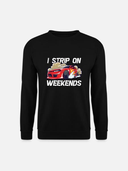 Race Car Dirt Track Racing Funny Racer Race Car - Unisex Pullover - Schwarz