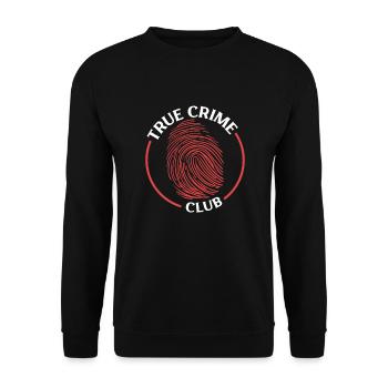 True Crime Murder Spy Crime Intérêt Idée cadeau - Sweat-shirt Unisexe - noir - Devant - Alina (178cm) & Michal (187cm)