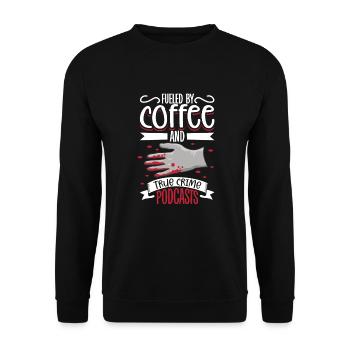 True Crime Murder Spy Crime Intérêt Idée cadeau - Sweat-shirt Unisexe - noir - Devant - Alina (178cm) & Michal (187cm)