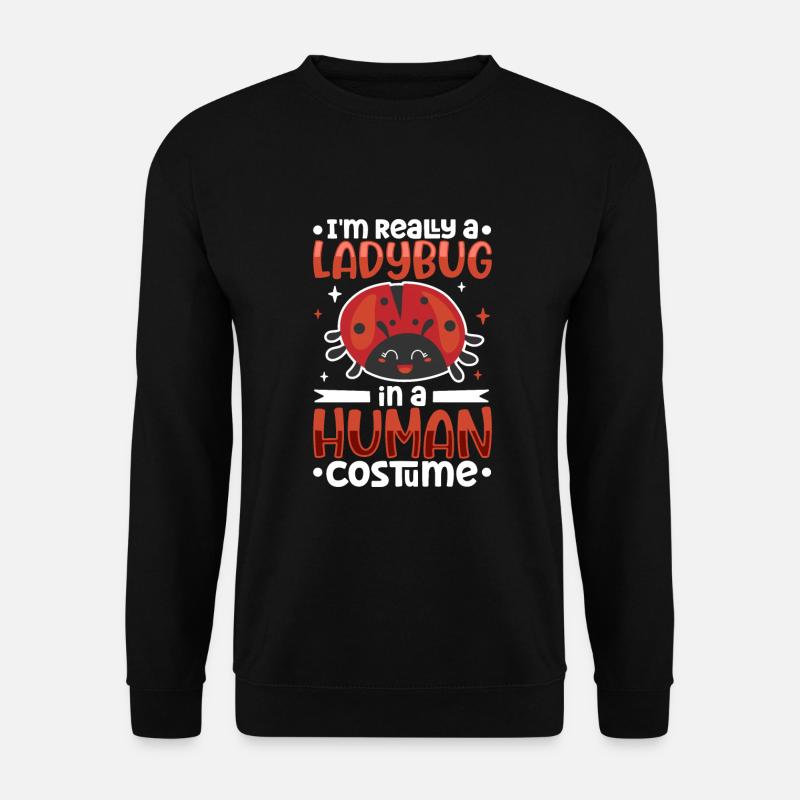 Ladybug Ladybug Entomology Insects - Unisex Sweatshirt - black