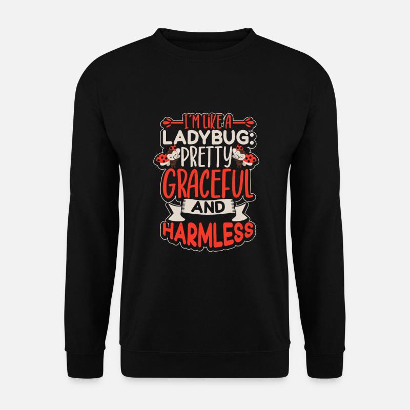 Ladybug Ladybug Entomology Insects - Unisex Sweatshirt - black