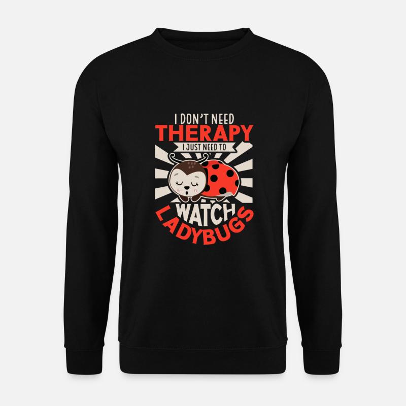 Ladybug Ladybug Entomology Insects - Unisex Sweatshirt - black