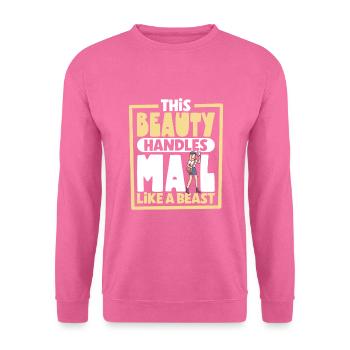 Postangestellte Postdame Postbote Post - Unisex Pullover - Pink - Vorne