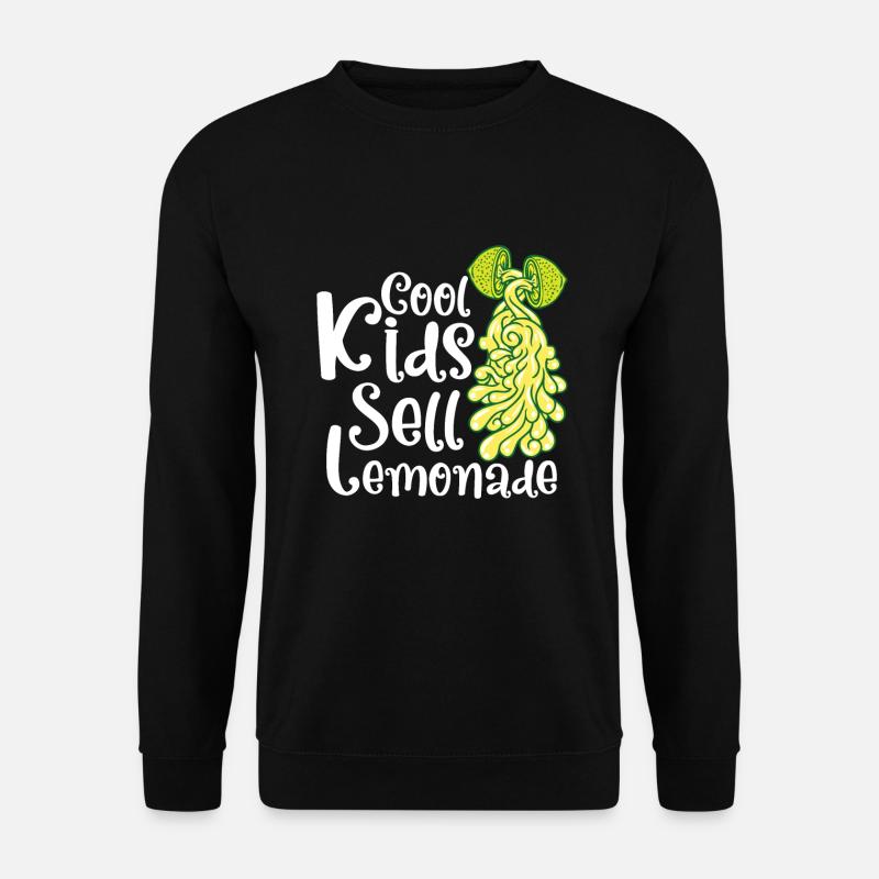 limonadenstand zitronensaft - Unisex Pullover - Schwarz