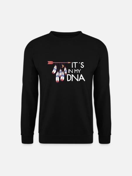 Indische Ureinwohner Geschichte Der Indigenen - Unisex Pullover - Schwarz