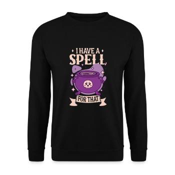 Sorcière Occulte Gothique Sombre Satanique Impie - Sweat-shirt Unisexe - noir - Devant - Alina (178cm) & Michal (187cm)