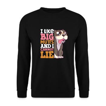 french bulldog english bulldog dog lover bulldog - Unisex Sweatshirt - black - Front - Alina (178cm) & Michal (187cm)