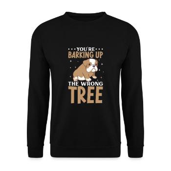 french bulldog english bulldog dog lover bulldog - Unisex Sweatshirt - black - Front - Alina (178cm) & Michal (187cm)