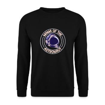 Astronaute Astronomie Système solaire Espace Enfants - Sweat-shirt Unisexe - noir - Devant - Alina (178cm) & Michal (187cm)