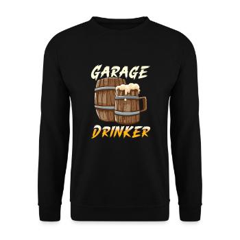 Craft Beer Beer Brewing Beer Lovers Home Brewers - Unisex Sweatshirt - black - Front - Alina (178cm) & Michal (187cm)