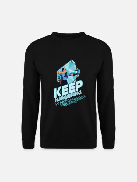 Bogenschießen Pfeil Und Bogen Zielschießen - Unisex Pullover - Schwarz