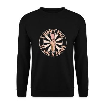 Ballet Ballerine Danse Danseuse Danse Ballet Cadeau - Sweat-shirt Unisexe - noir - Devant - Alina (178cm) & Michal (187cm)