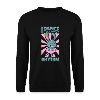 Ballet Ballerine Danse Danseuse Danse Ballet Cadeau - Sweat-shirt Unisexe - noir - Devant - Alina (178cm) & Michal (187cm)