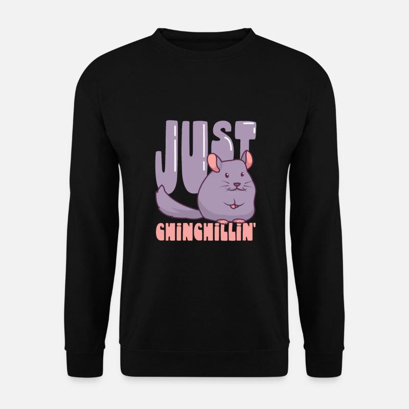 Chinchilla Lover Gift Gift Idea - Unisex Sweatshirt - black