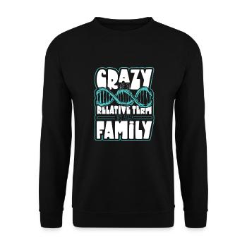 Arbre généalogique Historien de la famille Généalogie Généalogiste - Sweat-shirt Unisexe - noir - Devant - Alina (178cm) & Michal (187cm)