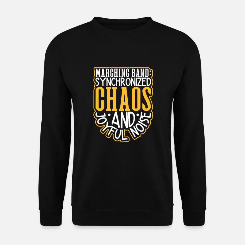 Marching Band Clarinetist School Probenmusik - Unisex Pullover - Schwarz
