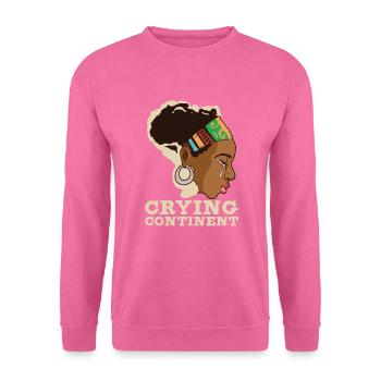 Afro Black Girl Pride Afro Girl Afrocentrique - Sweat-shirt Unisexe - rose - Devant