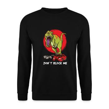 Demo Derby Demolition Derby Demolition Derby - Unisex Sweatshirt - black - Front - Alina (178cm) & Michal (187cm)