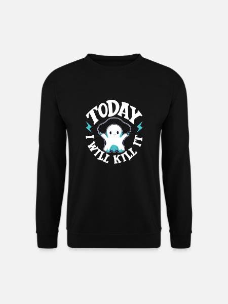 Bodybuilding Powerlifting Gewichtheben Fitness - Unisex Pullover - Schwarz