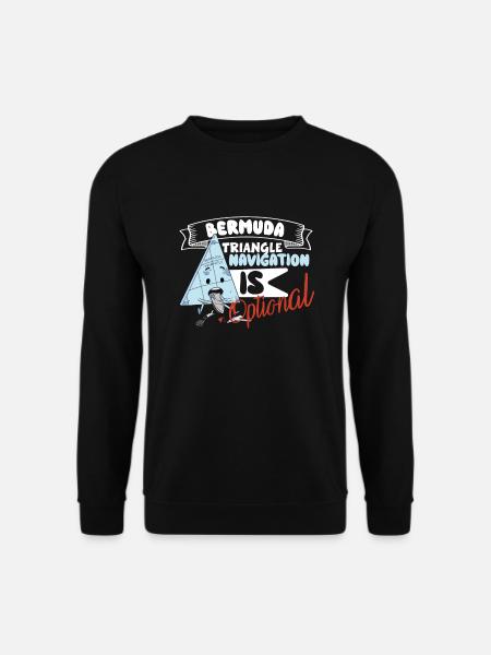 Mysterious enforced disappearances in the Bermuda Triangle - Unisex Sweatshirt - black