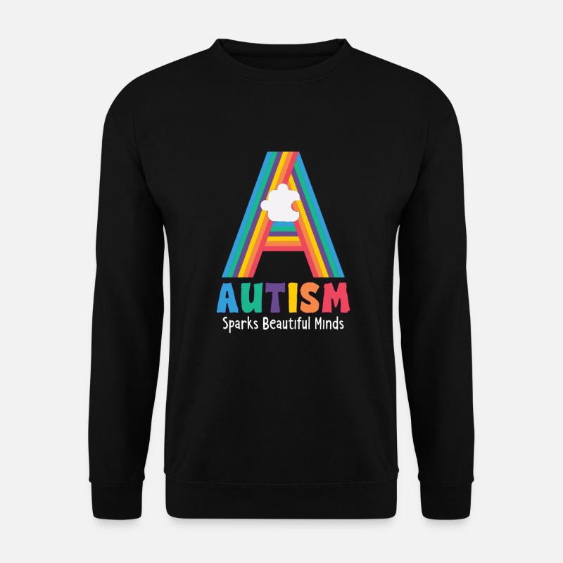 Autismus-bewusstsein Autismus-krankheit - Unisex Pullover - Schwarz