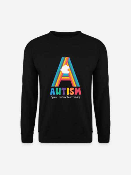 Autism Awareness Autism Disease - Unisex Sweatshirt - black
