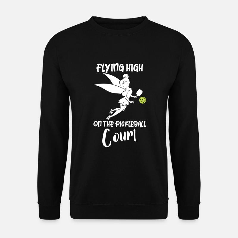 Pickleball Player Pickleball Paddle Pickleball - Unisex Pullover - Schwarz