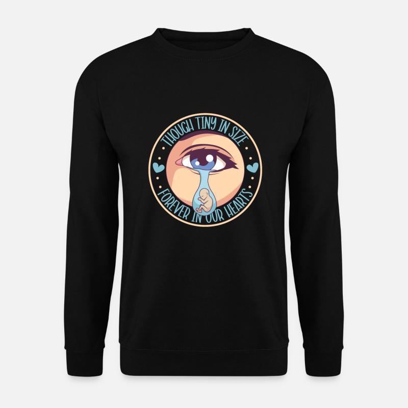 Säuglingsverlust, Fehlgeburt, Bewusstsein, - Unisex Pullover - Schwarz