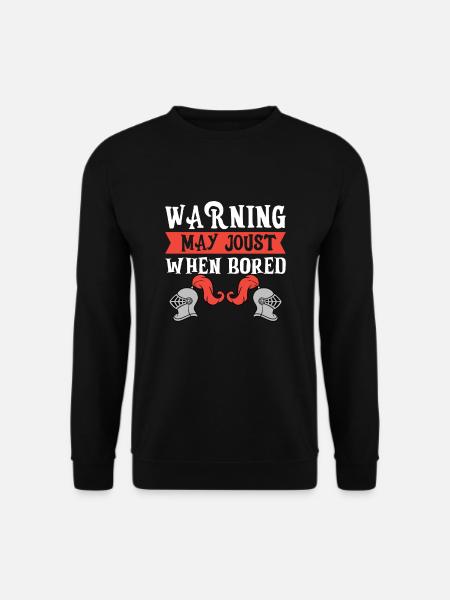 Riddere Riddere Middelalderlig renæssance rustning - Unisex sweater - sort