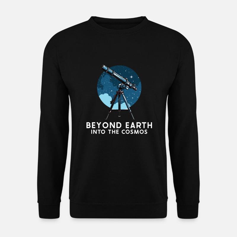 Astrophotography Astronomy Space Camera - Unisex Sweatshirt - black