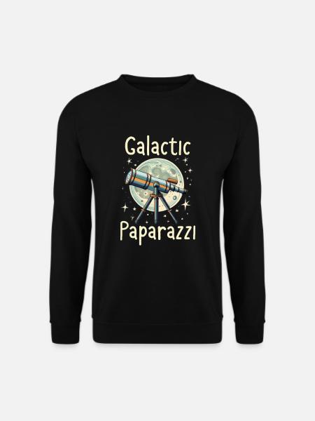 Astrophotography Astronomy Space Camera - Unisex Sweatshirt - black