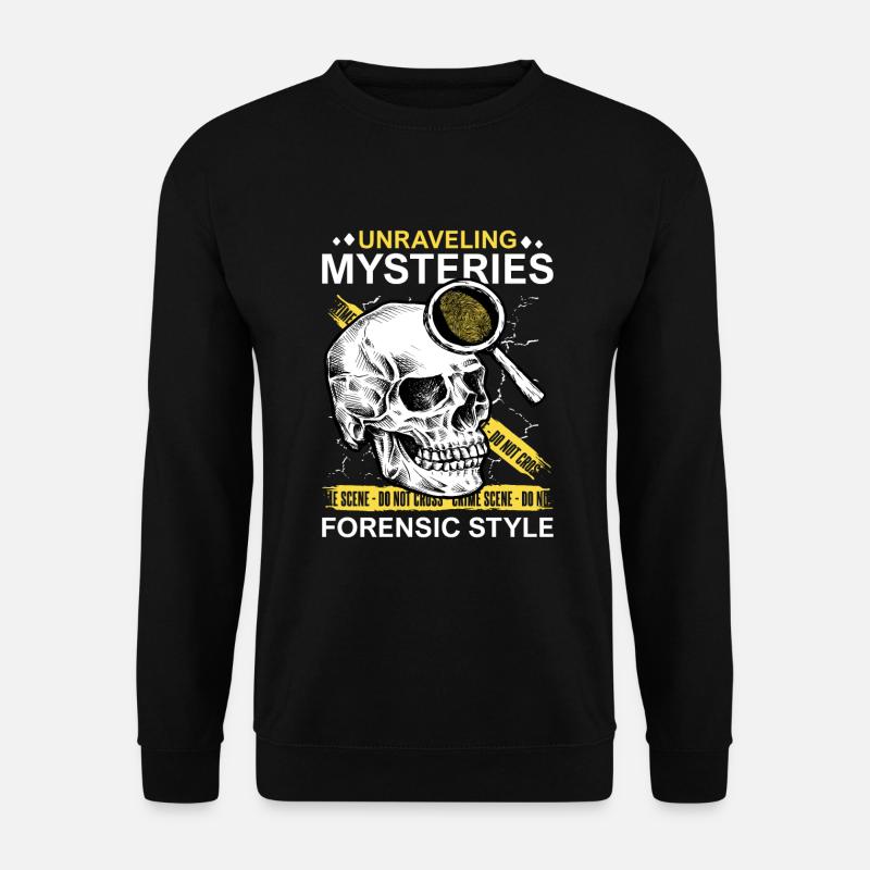 Pathologe, Forensik-experte, Tatortanalytiker - Unisex Pullover - Schwarz