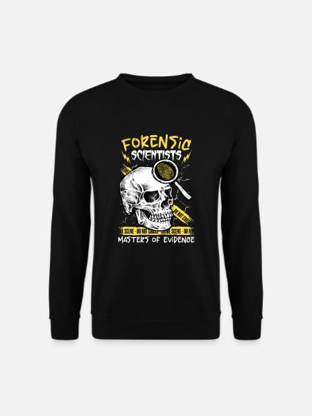 Pathologe, Forensik-experte, Tatortanalytiker - Unisex Pullover - Schwarz