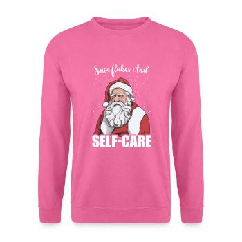Psychische Gesundheit Weihnachten Anti-weihnachten - Unisex Pullover - Pink - Vorne