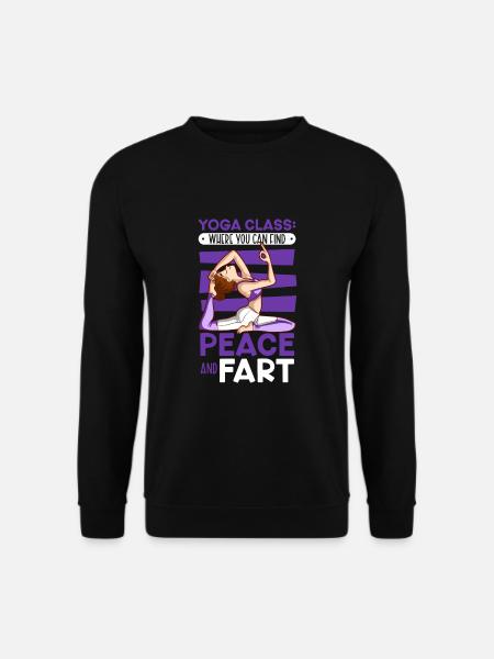 Yoga Mindfulness Practic Meditation Manifestation - Unisex Sweatshirt - black