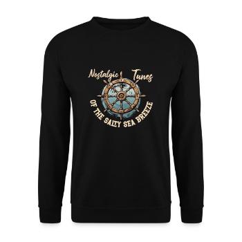 Sailors Sea Shanty Singing Ship Adventures - Sweat-shirt Unisexe - noir - Devant - Alina (178cm) & Michal (187cm)