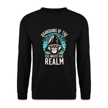 Analyste en piratage éthique Cybersécurité éthique - Sweat-shirt Unisexe - noir - Devant - Alina (178cm) & Michal (187cm)