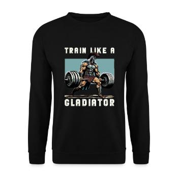 Jules César Histoire romaine Empire romain - Sweat-shirt Unisexe - noir - Devant - Alina (178cm) & Michal (187cm)