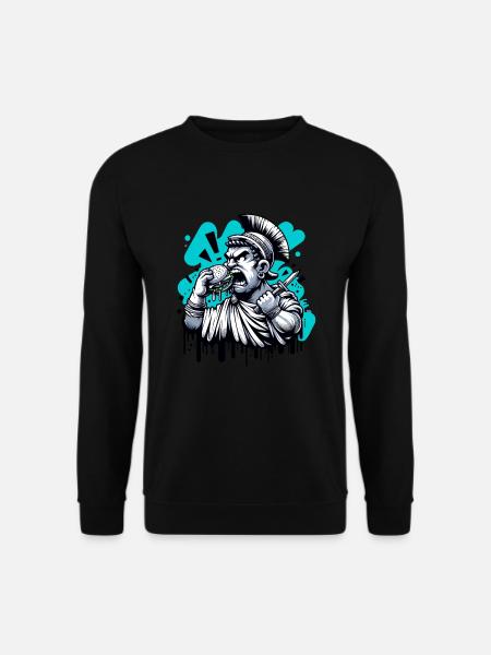 Hamburger Römische Geschichte Römisches Reich - Unisex Pullover - Schwarz