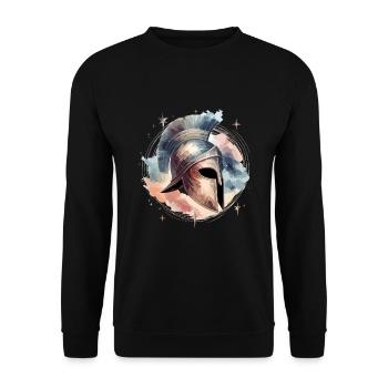 Jules César Histoire romaine Empire romain - Sweat-shirt Unisexe - noir - Devant - Alina (178cm) & Michal (187cm)