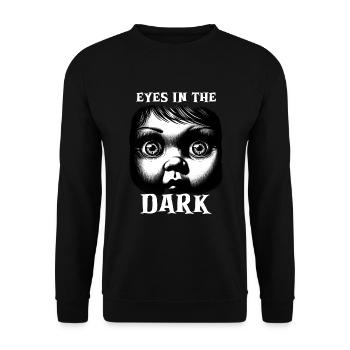 Paranormal Investigator Ghost Halloween Evp Haunte - Unisex Sweatshirt - black - Front - Alina (178cm) & Michal (187cm)