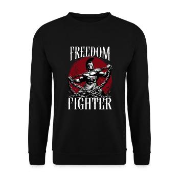 Julius Caesar Roman History Roman Empire - Unisex Sweatshirt - black - Front - Alina (178cm) & Michal (187cm)