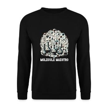Organische Chemie, Chemiestudenten, Chemie - Unisex Pullover - Schwarz - Vorne - Alina (178cm) & Michal (187cm)