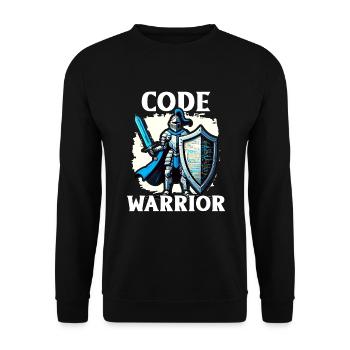 Ethical Hacking Analyst Ethical Cyber Security - Unisex Sweatshirt - black - Front - Alina (178cm) & Michal (187cm)