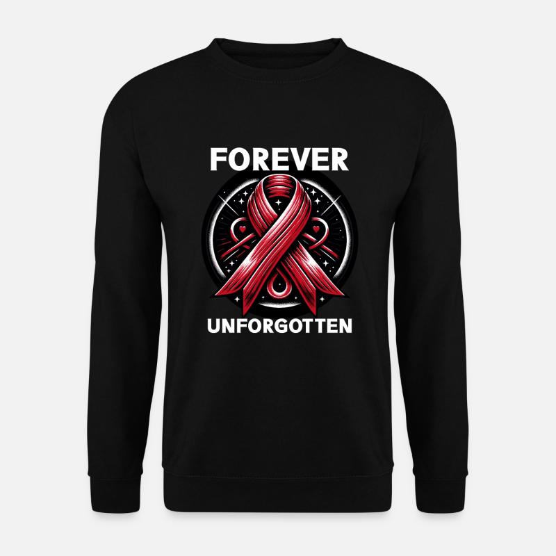 Schlaganfall-überlebende Schlaganfall-bewusstsein - Unisex Pullover - Schwarz