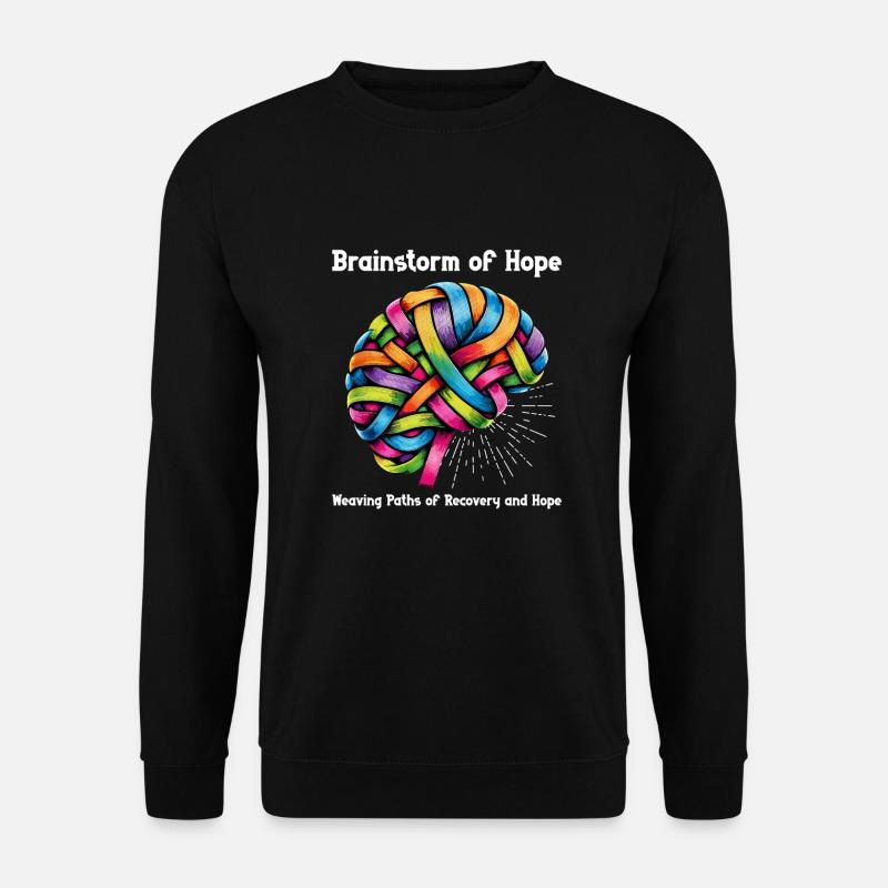 Stroke Survivor Stroke Awareness - Unisex Sweatshirt - black