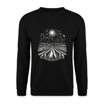 Wine making Wine Maker Wine Lover Wine Fan - Unisex Pullover - Schwarz - Vorne - Alina (178cm) & Michal (187cm)