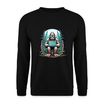 Analyste en piratage éthique Cybersécurité éthique - Sweat-shirt Unisexe - noir - Devant - Alina (178cm) & Michal (187cm)